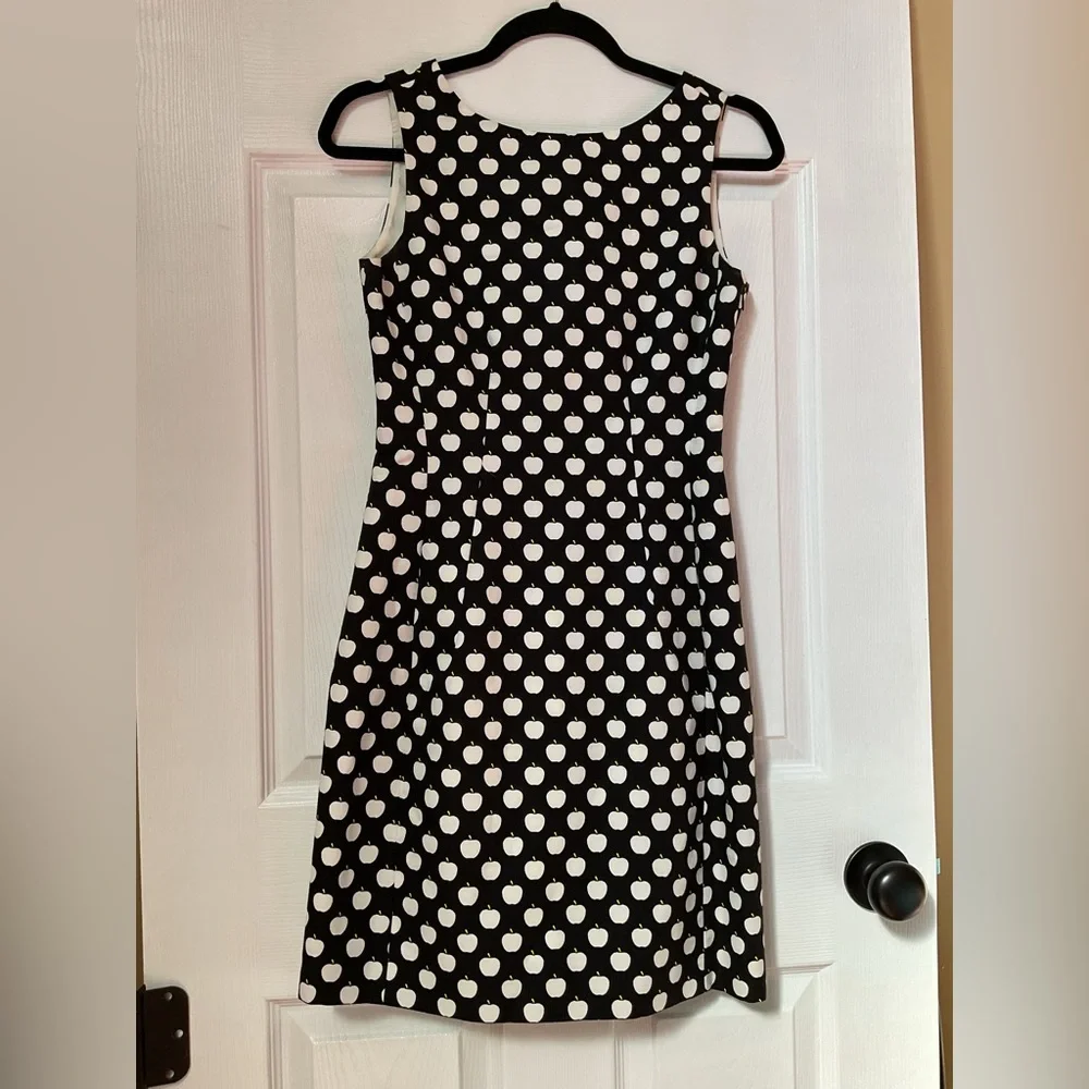Kate Spade Domino Apple sheath dress Size 0 sleeveles - Picture 3 of 14